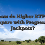 Just how do Higher RTP Slots Compare with Progressive Jackpots?