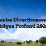 Liminaire Divertissement en Brique Profond 2026