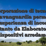 L’incorporazione di tecnologie all’avanguardia permette un’esperienza di incontro liscio tanto da Elaboratore che da dispositivi arredamento