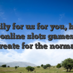 Luckily for us for you, brand new online slots games was create for the normal