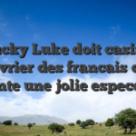 Lucky Luke doit casino ouvrier des francais qui presente une jolie espece avec
