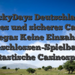 LuckyDays Deutschland: Bestes und sicheres Casino leovegas Keine Einzahlung Angeschlossen-Spielbank je fantastische Casinospiele
