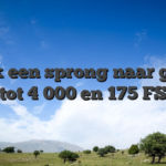Maak een sprong naar geluk: tot 4 000 en 175 FS