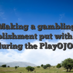 Making a gambling establishment put with Visa during the PlayOJO?