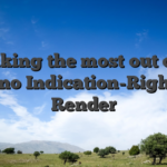 Making the most out of a casino Indication-Right up Render