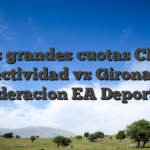 Mas grandes cuotas Cierto Colectividad vs Girona � La Federacion EA Deportes