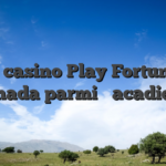 Mon casino Play Fortuna au canada parmi � acadiens