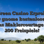 Mr Green Casino Erprobung 100 gnome kostenlose 80 Spins Maklercourtage und 200 Freispiele!