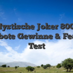 Mystische Joker 8000 Angebote Gewinne & Features Test