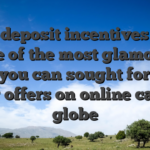 No-deposit incentives are some of the most glamorous and you can sought for-just after offers on online casino globe