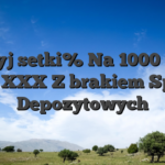 Odkryj setki% Na 1000 Pln A takze XXX Z brakiem Spinow Depozytowych
