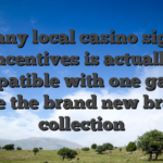 Of many local casino sign-up incentives is actually compatible with one games inside the brand new brand’s collection