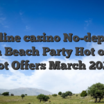 On-line casino No-deposit Extra Beach Party Hot online slot Offers March 2026