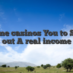 Online casinos You to Shell out A real income