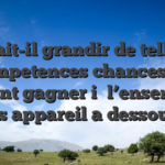 Plait-il grandir de telles competences chances en tenant gagner i� l’ensemble des appareil a dessous?