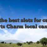 Play the best slots for cash at Ports Charm local casino