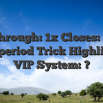 Playthrough: 1x Closes: thirty day period Trick Highlights VIP System: ?