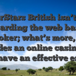 PokerStars British isn’t only regarding the web based poker; what’s more, it provides an online casino that have an effective es