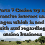 Ports 7 Casino try an alternative internet casino webpages which is and come up with surf regarding the casino business