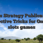 Ports Strategy Publication: Effective Tricks for Online slots games
