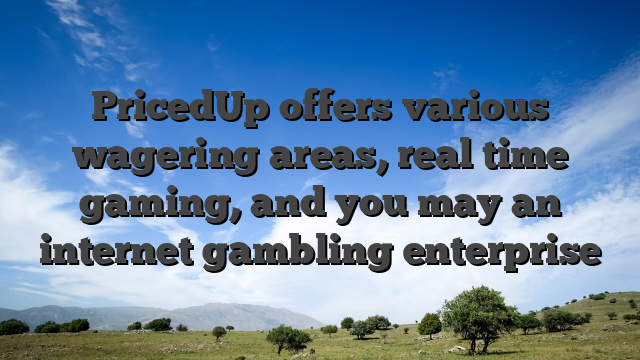 PricedUp offers various wagering areas, real time gaming, and you may an internet gambling enterprise