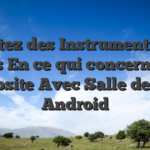 Profitez des Instrument Pour Sous En ce qui concerne Un website Avec Salle de jeu Android