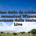 Prossimo detto da evidenziare nelle recensioni Winorama e la mancanza della conto Bisca Live