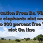 Publication From Ra Vintage pink elephants slot online casino 100 percent free Video slot On line