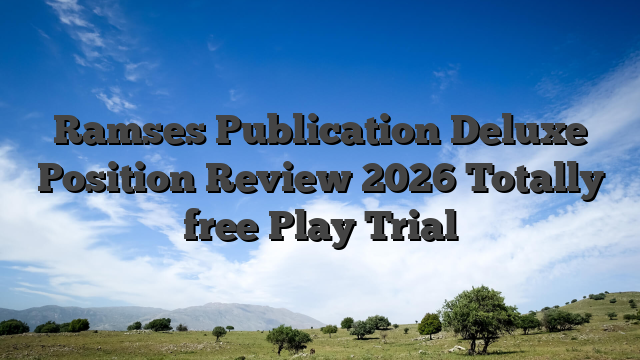 Ramses Publication Deluxe Position Review 2026 Totally free Play Trial
