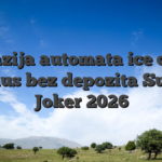 Recenzija automata ice casino bonus bez depozita Super Joker 2026
