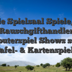 Reside Spielsaal Spiele, Stay Rauschgifthandler Computerspiel Shows sofern Tafel- & Kartenspiele