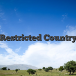 Restricted Country