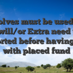 Revolves must be used and you will/or Extra need to be reported before having fun with placed fund