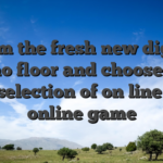 Roam the fresh new digital casino floor and choose from your selection of on line table online game