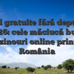 Rotiri gratuite fără depunere 2026: cele măciucă bune cazinouri online printre România