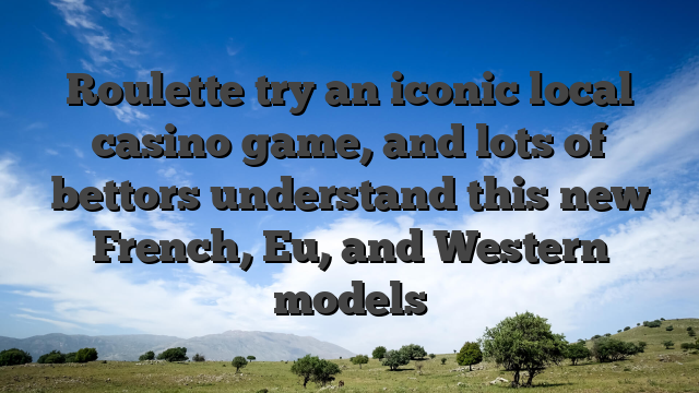 Roulette try an iconic local casino game, and lots of bettors understand this new French, Eu, and Western models
