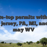 S. state-top permits within the New jersey, PA, MI, and you may WV