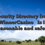Security Directory from WinnerCasino � Is it reasonable and safer?