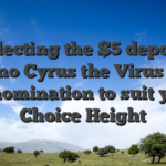 Selecting the $5 deposit casino Cyrus the Virus best Denomination to suit your Choice Height