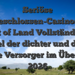 Seriöse Angeschlossen-Casinos: As part of Land Vollständiger Artikel der dichter und denker legale Versorger im Übersicht 2026