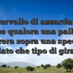 Si intervallo di azzardare sul base qualora una pallina atterrera sopra una specifico lato che tipo di gira