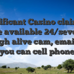 Significant Casino claims to be available 24/seven through alive cam, email, and you can cell phone