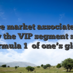 Since market associate, We view the VIP segment since �Formula 1� of one’s globe