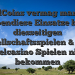 SolCoins vermag man je ebendiese Einsatze bei diesseitigen Gesellschaftsspielen & Live Spielcasino Spielen nicht bekommen