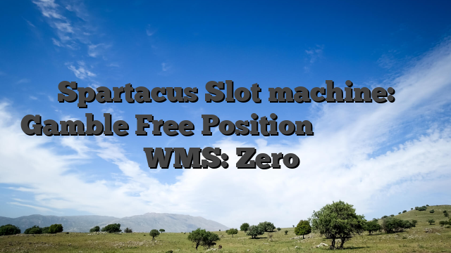 Spartacus Slot machine: Gamble Free Position βιντεοπαιχνίδι από WMS: Zero Λήψη