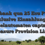 Spielbank qua 25 Ecu Prämie exklusive Einzahlung 25 Spielautomaten captains treasure Provision Liste