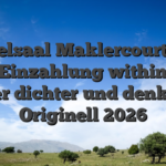 Spielsaal Maklercourtage ohne Einzahlung within Land der dichter und denker Originell 2026