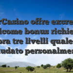 StarCasino offre excretion welcome bonus richiesto sopra tre livelli quale ho collaudato personalmente: 1