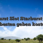 Starburst Slot Starburst gratis zum besten geben kostenlos
