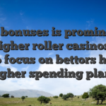 Such bonuses is prominent in the higher roller casinos that aim to focus on bettors having higher spending plans